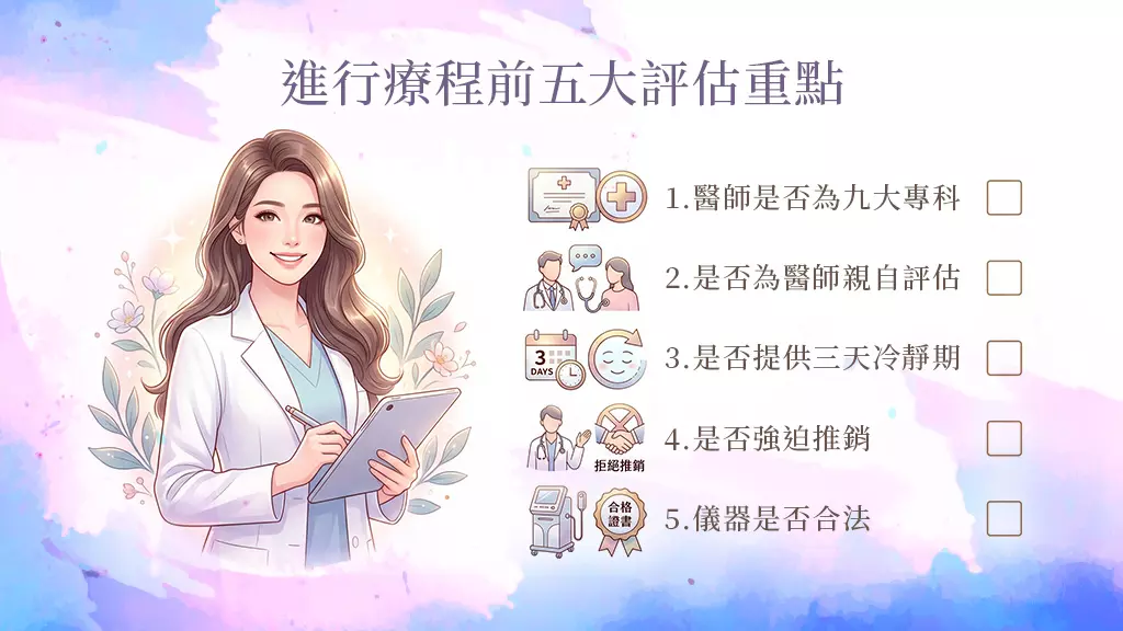 五大檢查重點