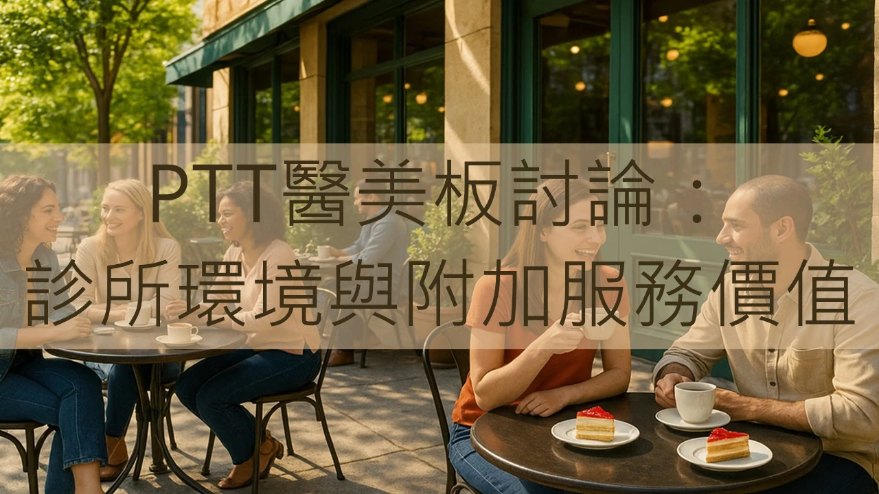 PTT醫美板討論：診所環境與附加服務價值