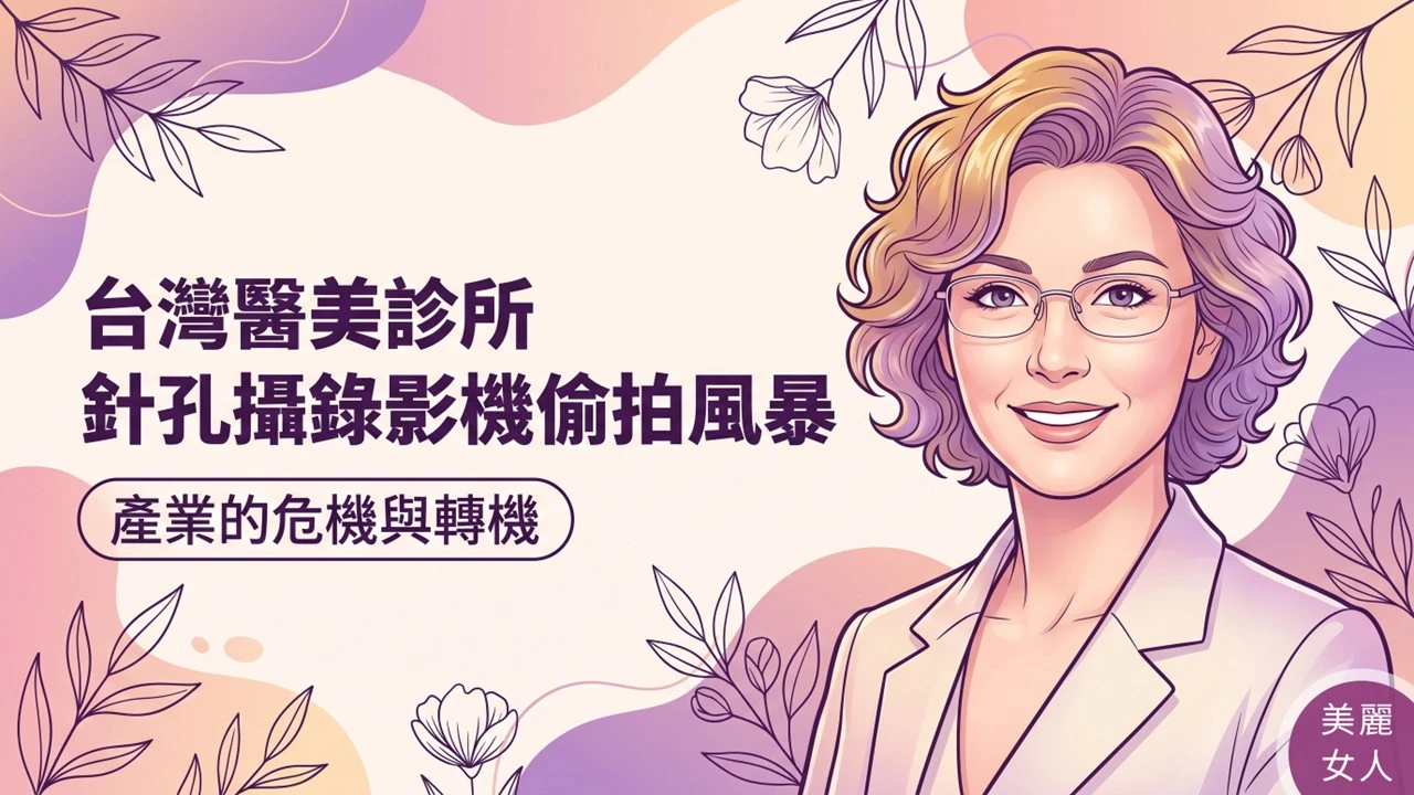 【2026產業深度調查報告】從針孔攝錄影機偷拍風暴，看台灣醫美診所產業的危機與轉機