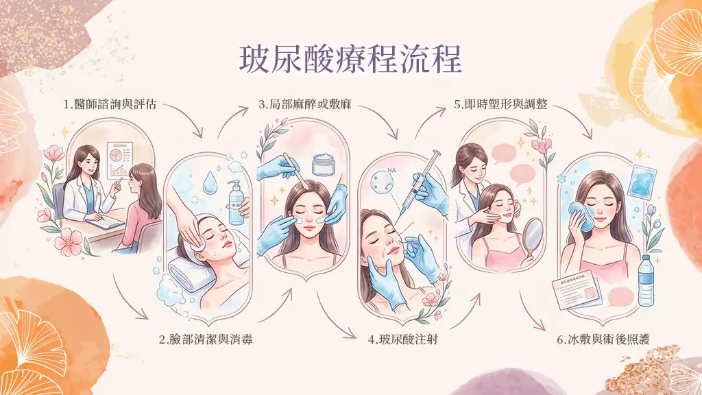 玻尿酸療程流程