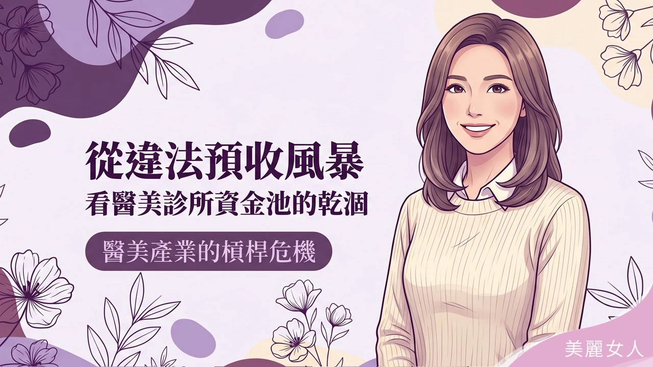 【美麗女人產業研究室】醫美產業的槓桿危機：從違法預收風暴，看醫美診所資金池的乾涸