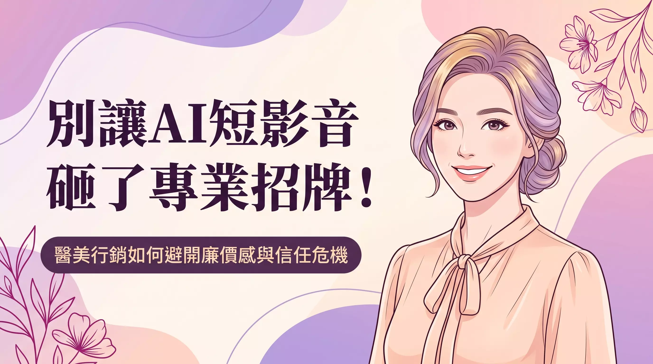AI生成影片被批廉價，醫美診所口碑行銷導入AI該注意什麼？